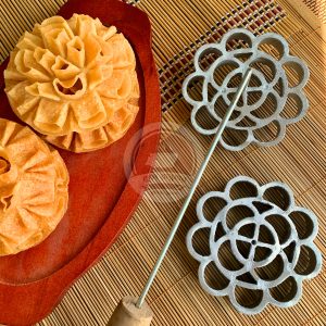 পিঠা ছাঁচ- গোলাপ