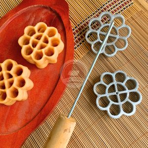 পিঠা ছাঁচ- মিনি রোজ