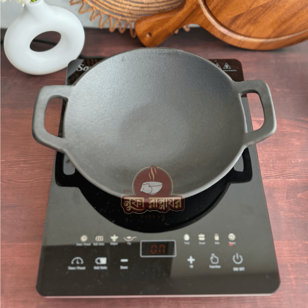 বিগ সাইজ খোলাজালি তাওয়া (ইন্ডাকশন ফ্রেন্ডলি) - Image 3