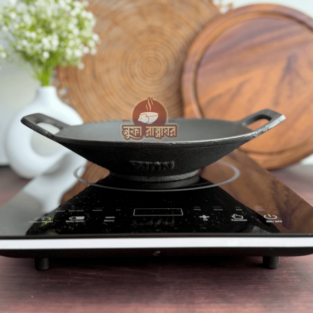 বিগ সাইজ খোলাজালি তাওয়া (ইন্ডাকশন ফ্রেন্ডলি) - Image 4